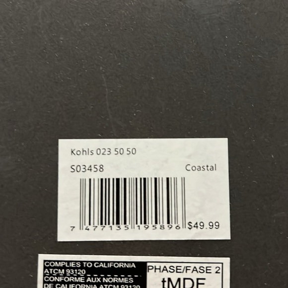 NEW Coastal Anchor Framed Print | 17” x 14” | Nautical Colors Aqua & Gray-Beige - Picture 3 of 7